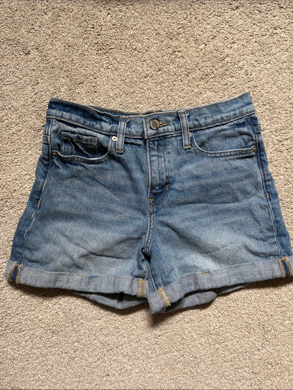 Banana Republic High Rise Denim Shorts